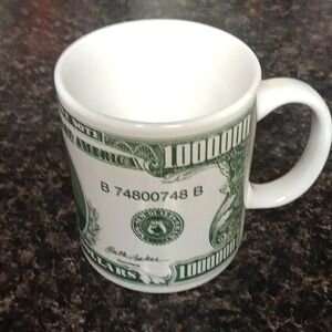 One Million Dollar Bill Coffee Mug